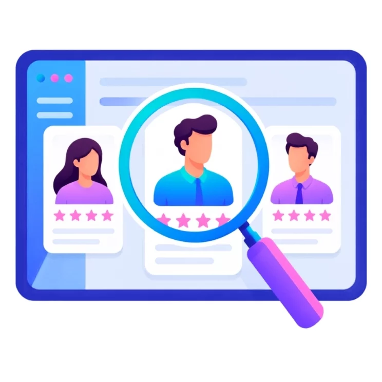 Transparenter Auswahlprozess